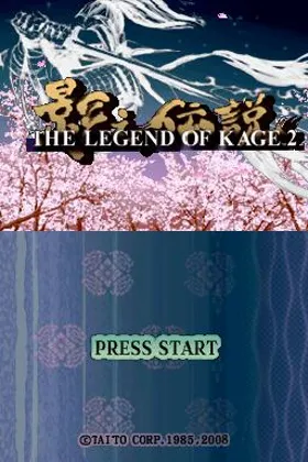 Legend of Kage 2, The (USA) (En,Fr,De,Es,It) screen shot title